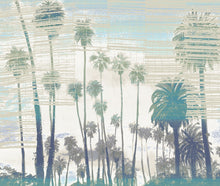 JO1041-2 Hollywood Azul Journeys I Mural by Tres Tintas