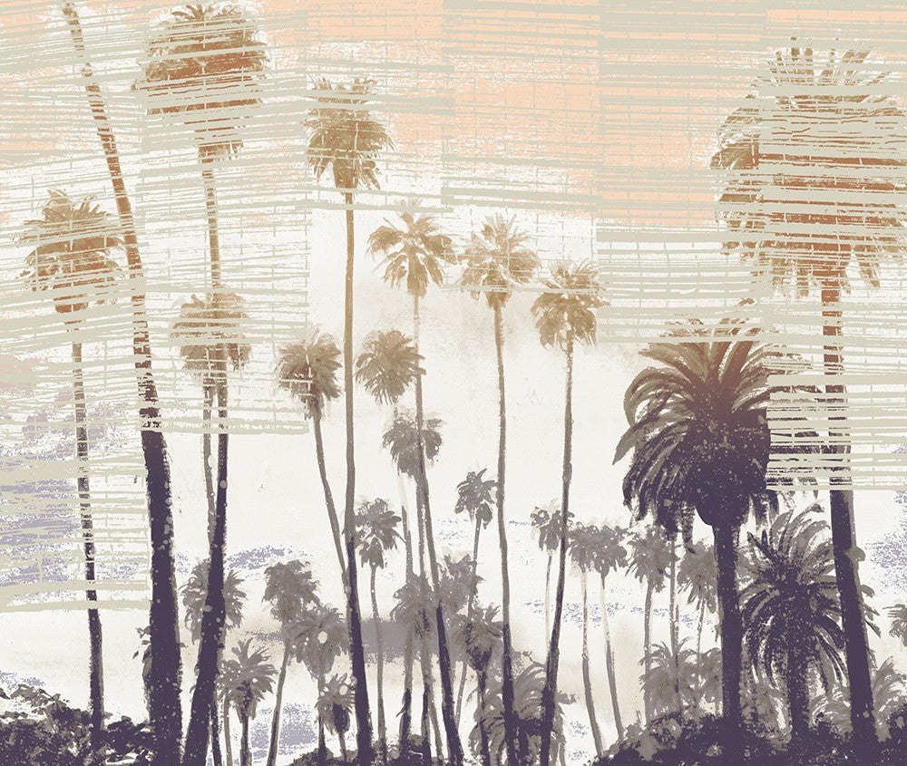 JO1041-3 Hollywood Sepia Journeys I Mural by Tres Tintas