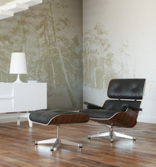 JO1042-1 Ink Woods Blanc/beige Journeys I Mural by Tres Tintas