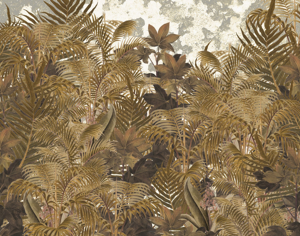 JO2708-2 Amazonia Brown Journeys II Mural by Tres Tintas