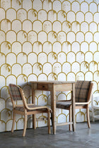 JO2713-3 Granada White Gold Journeys II Mural by Tres Tintas