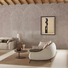 JO2716-2 Barcino Grey/White Journeys II Mural by Tres Tintas