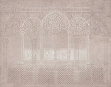 JO2716-2 Barcino Grey/White Journeys II Mural by Tres Tintas