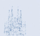 JO2729-2 Barcelona Blue Journeys II Mural by Tres Tintas