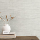 JP10400 Mei French Country Cool Linen Wallpaper By Galerie