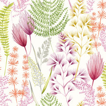 JRD50101W Summer Ferns Coral Pink Wallpaper by Ohpopsi