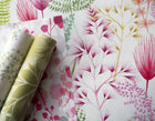 JRD50101W Summer Ferns Coral Pink Wallpaper by Ohpopsi