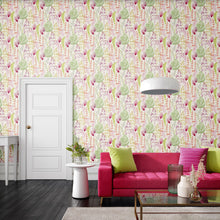 JRD50101W Summer Ferns Coral Pink Wallpaper by Ohpopsi