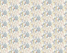 JRD50104W Summer Ferns Denim Wallpaper by Ohpopsi