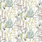 JRD50106W Summer Ferns Earth Organic Wallpaper by Ohpopsi