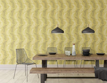JRD50107W Mimosa Trail Mustard Wallpaper by Ohpopsi