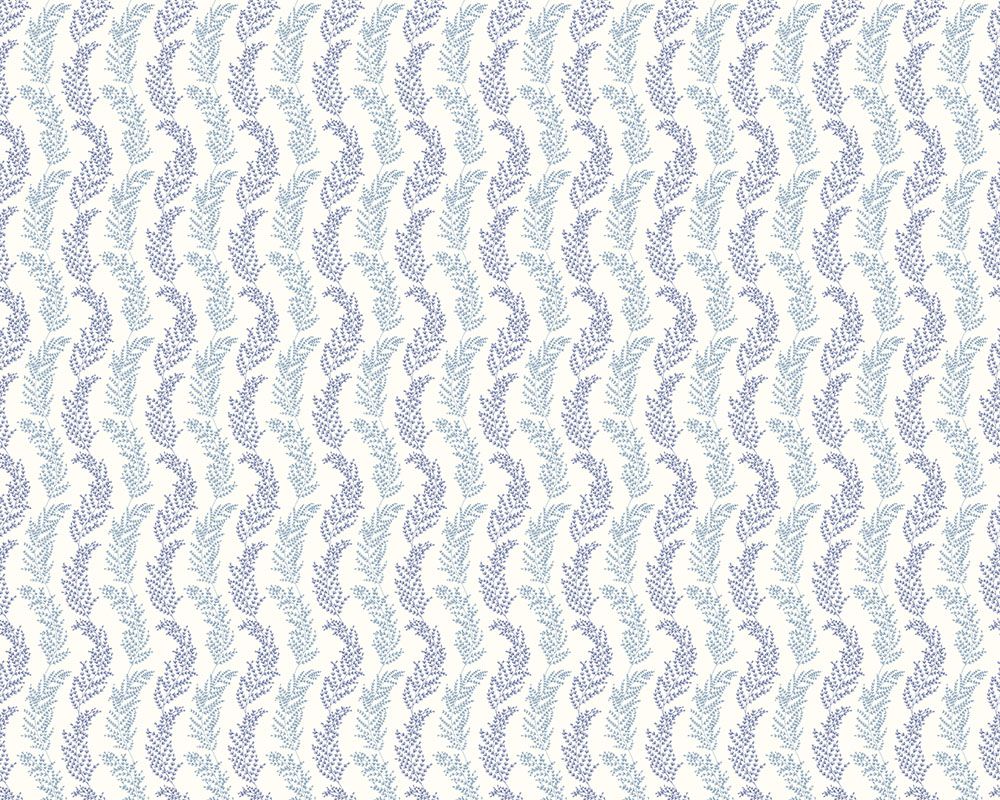 JRD50110W Mimosa Trail Blue Wallpaper by Ohpopsi