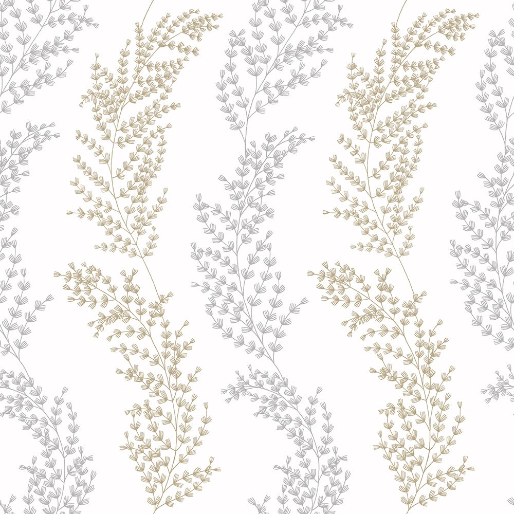 JRD50113W Mimosa Trail Neutral Wallpaper by Ohpopsi