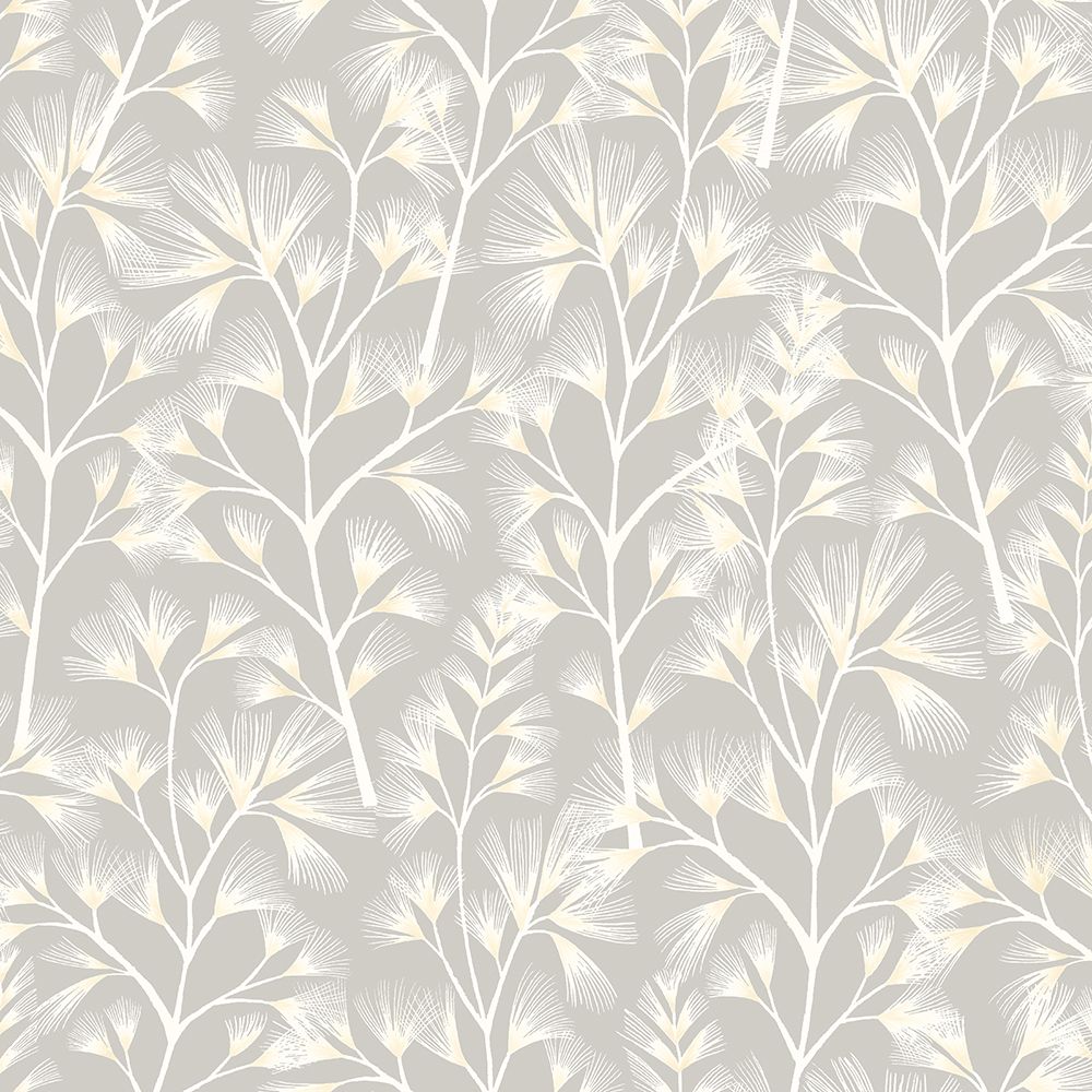 JRD50114W Arabella Grey Wallpaper by Ohpopsi