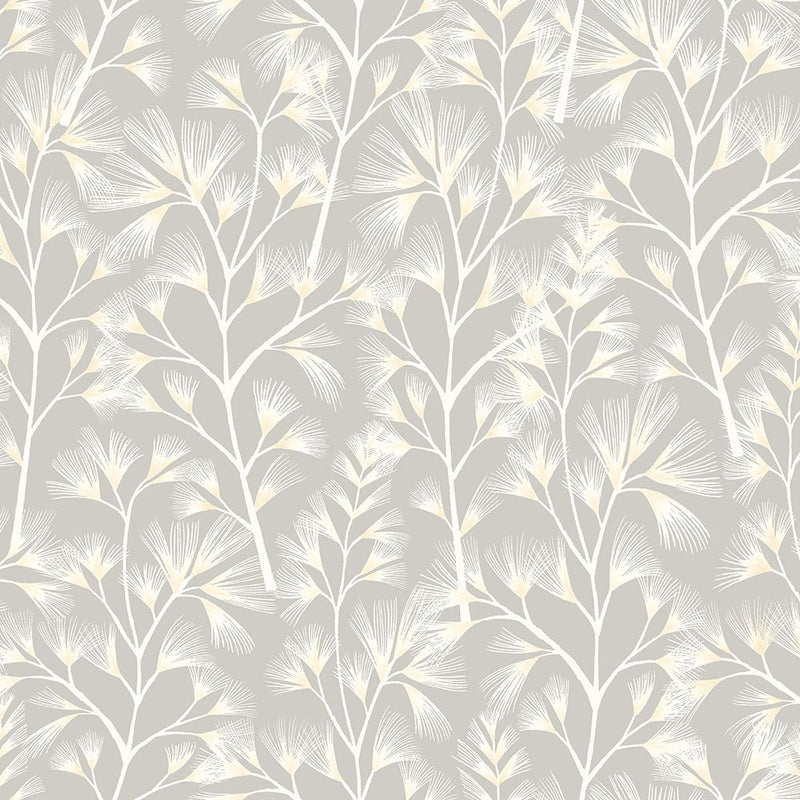 JRD50114W Arabella Grey Wallpaper by Ohpopsi