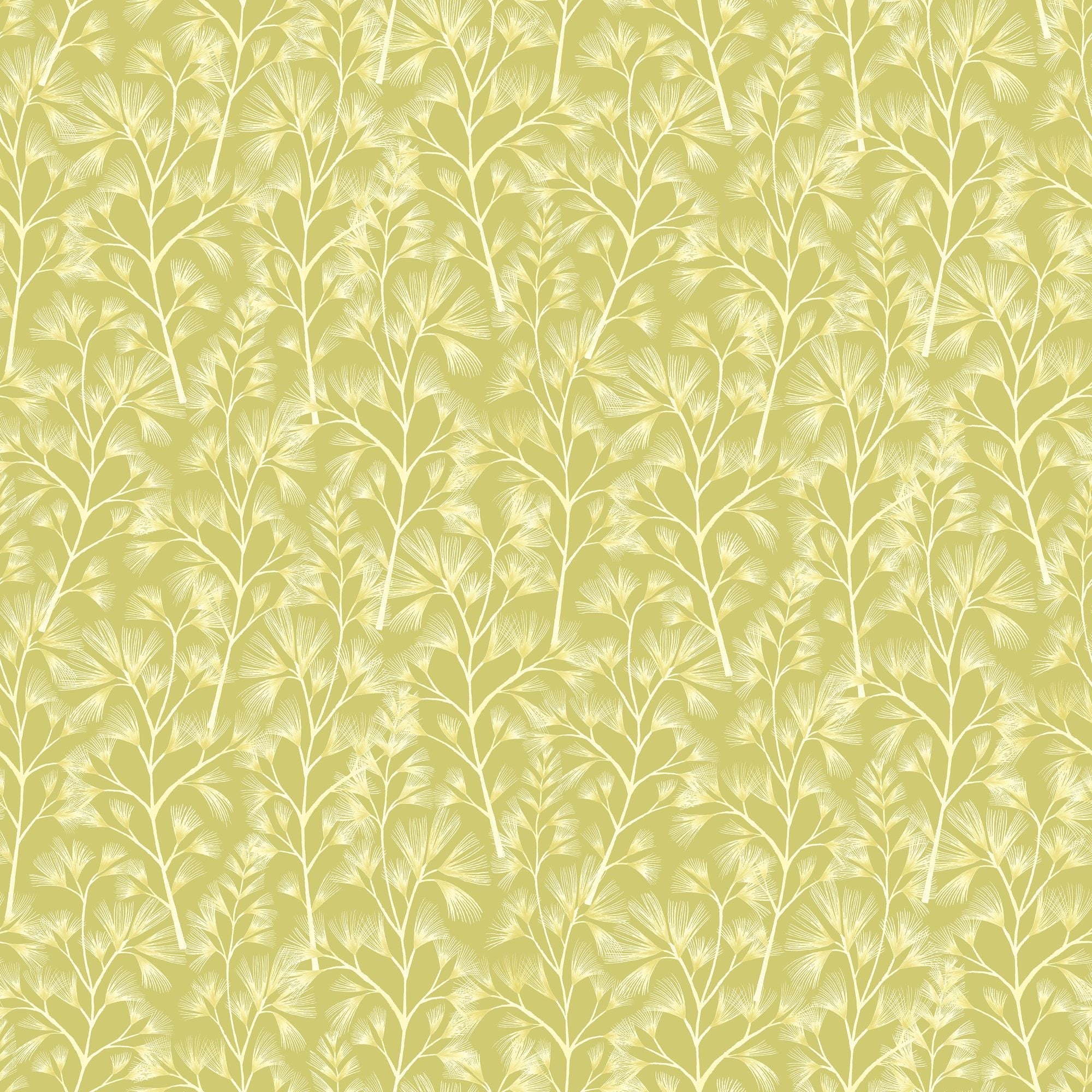 JRD50117W Arabella Chartreuse Wallpaper by Ohpopsi