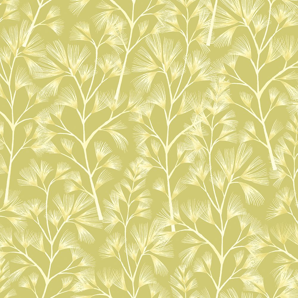 JRD50117W Arabella Chartreuse Wallpaper by Ohpopsi