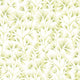 Arabella Green Cream Jardin Wallpaper by Ohpopsi
