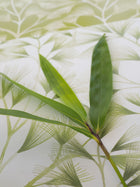 JRD50120W Arabella Green Cream Wallpaper by Ohpopsi