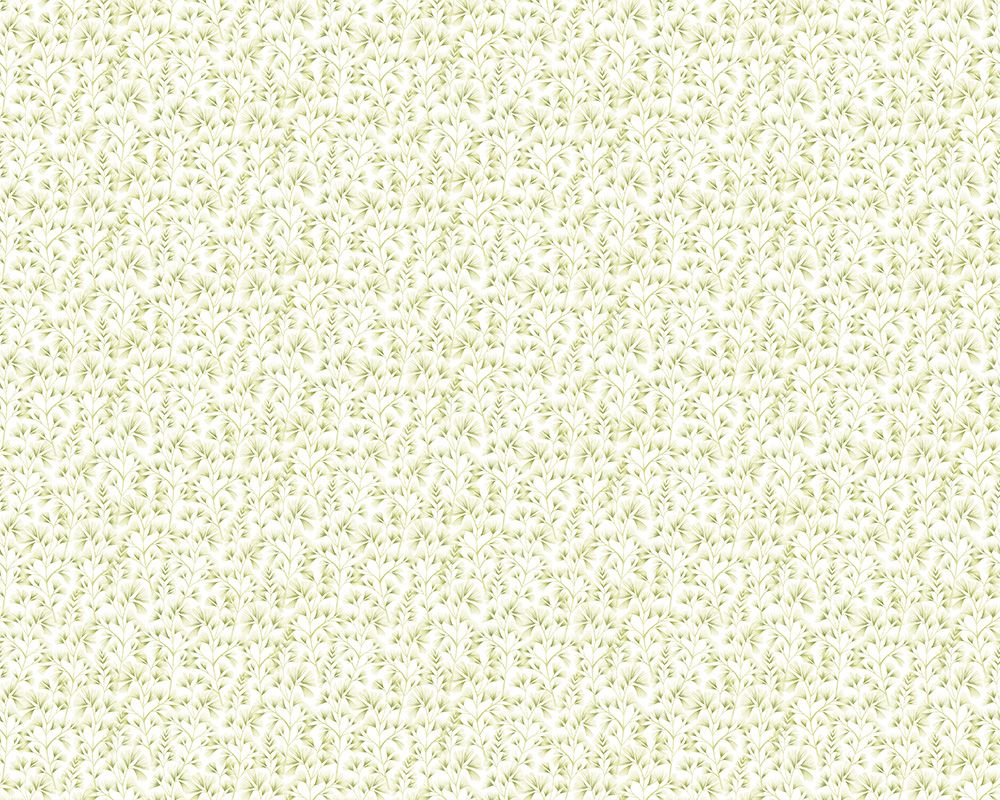 JRD50120W Arabella Green Cream Wallpaper by Ohpopsi