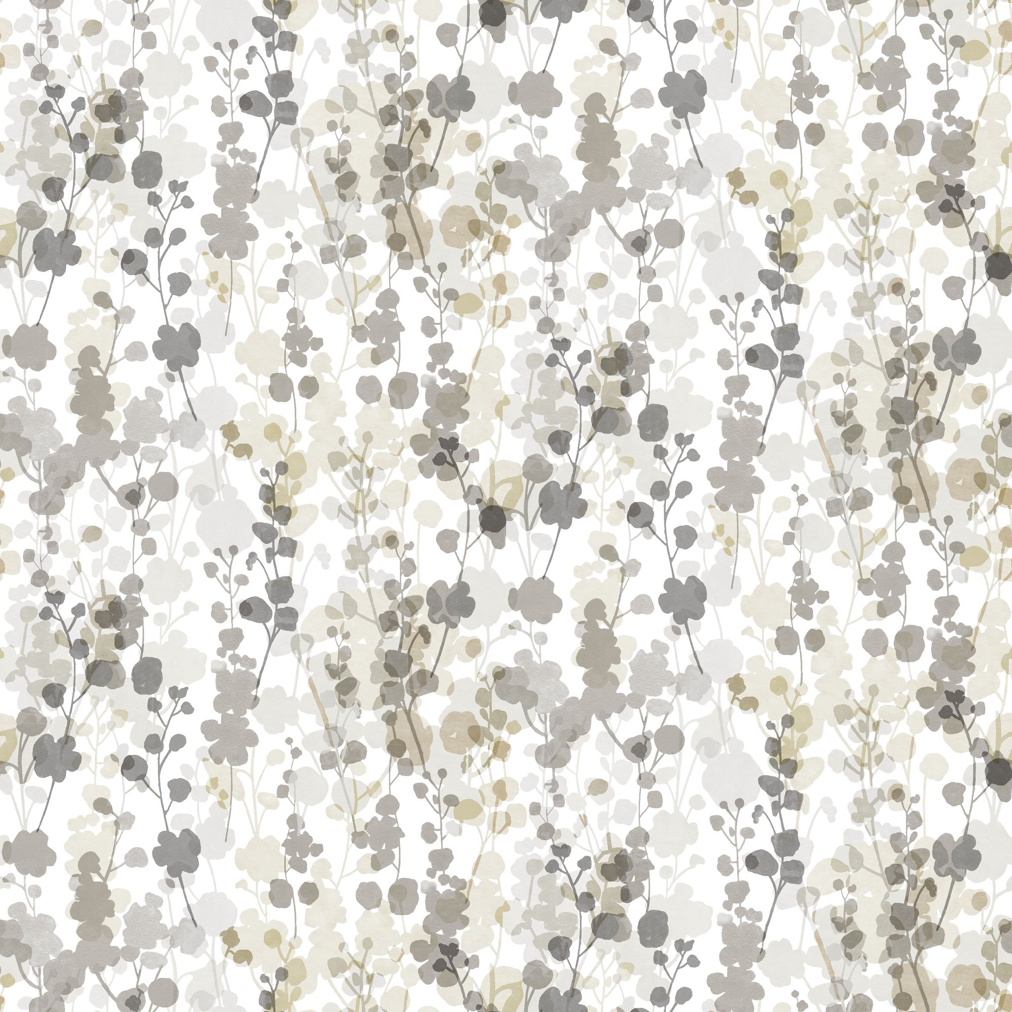 JRD50122W Blossom Neutral Grey Wallpaper by Ohpopsi