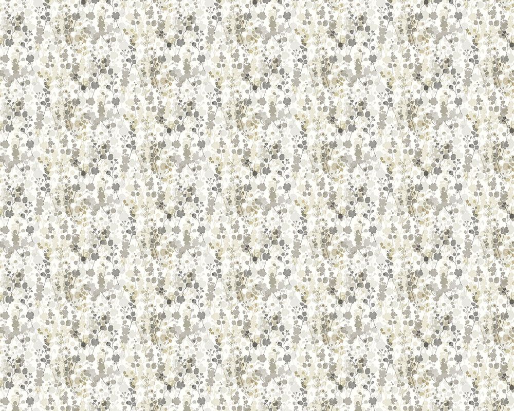JRD50122W Blossom Neutral Grey Wallpaper by Ohpopsi