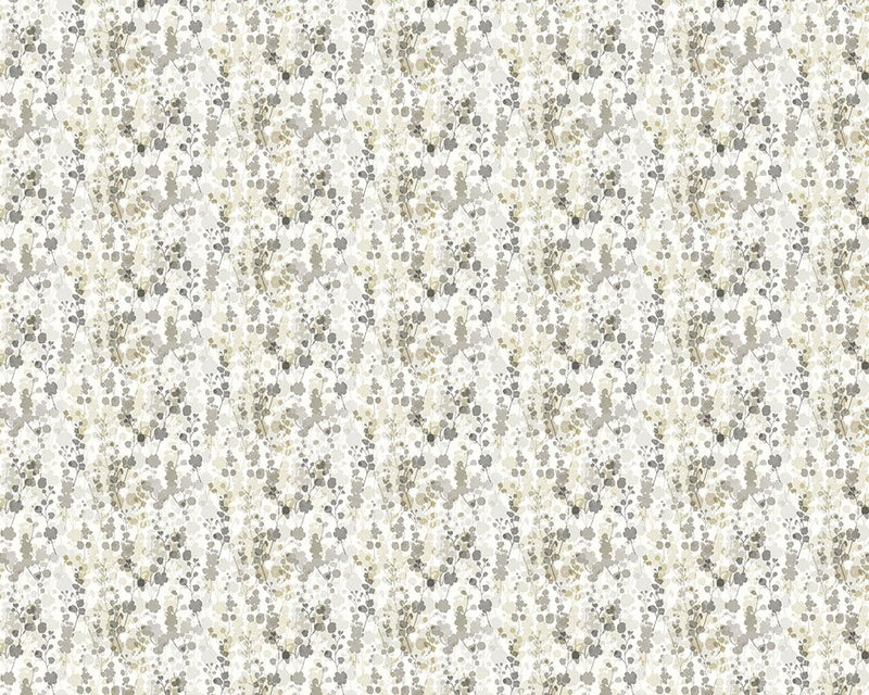 JRD50122W Blossom Neutral Grey Wallpaper by Ohpopsi