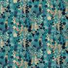 JRD50125W Blossom Teal Natural Wallpaper by Ohpopsi
