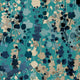 Blossom Teal Natural Jardin Wallpaper by Ohpopsi