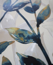 JRD50128W Pomponette Royal Mustard Wallpaper by Ohpopsi