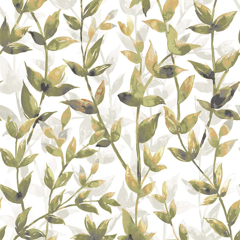 JRD50130W Pomponette Earth Amber Wallpaper by Ohpopsi