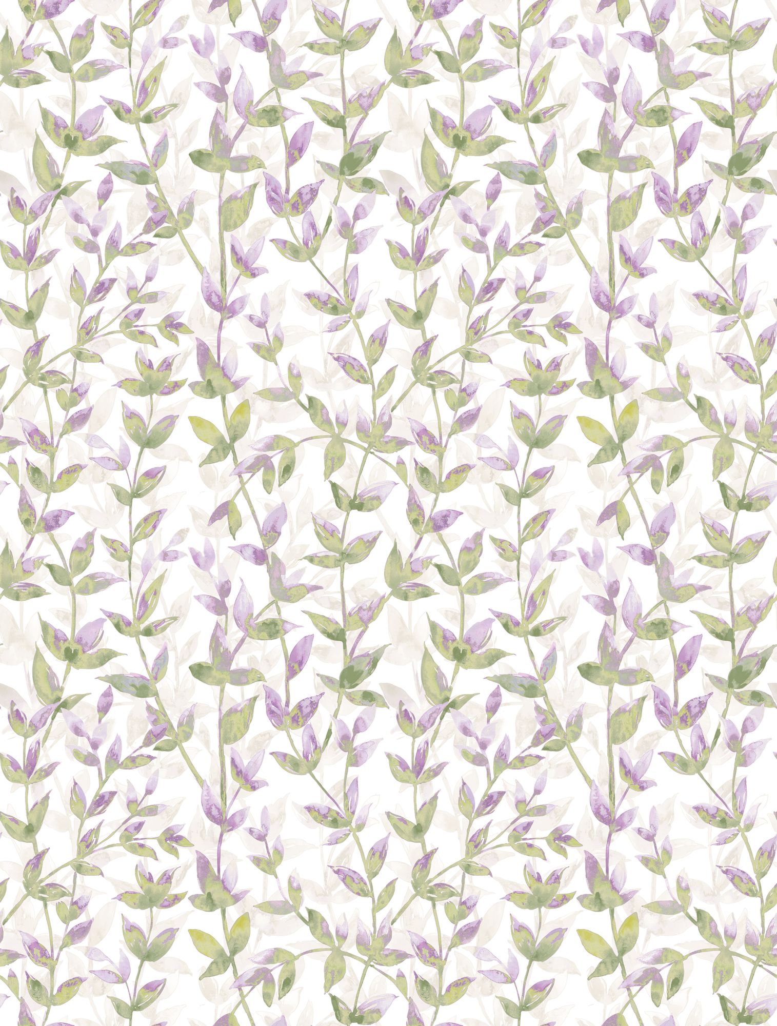 JRD50131W Pomponette Heather Asparagus Wallpaper by Ohpopsi