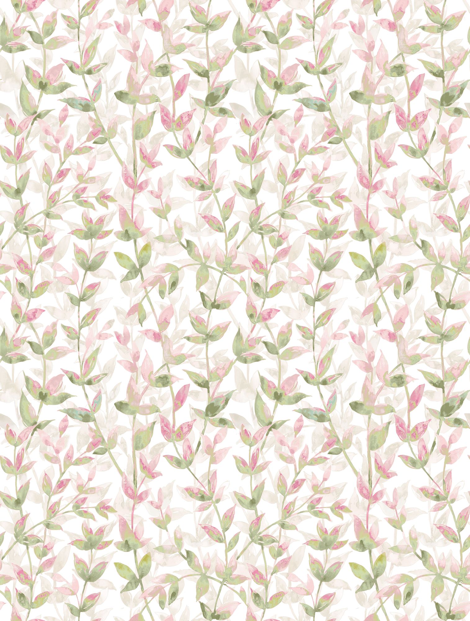 JRD50132W Pomponette Apple Blossom Wallpaper by Ohpopsi