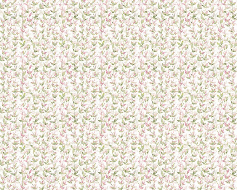 JRD50132W Pomponette Apple Blossom Wallpaper by Ohpopsi