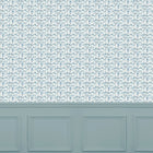 Juna Denim Country Folk Wallpaper by Voyage Maison | JUNA/WPO/DEN