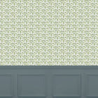 Juna Sage Country Folk Wallpaper by Voyage Maison | JUNA/WPO/SAG