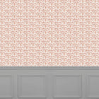 Juna Terracotta Country Folk Wallpaper by Voyage Maison | JUNA/WPO/TER