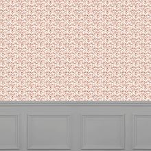 Juna Terracotta Country Folk Wallpaper by Voyage Maison | JUNA/WPO/TER