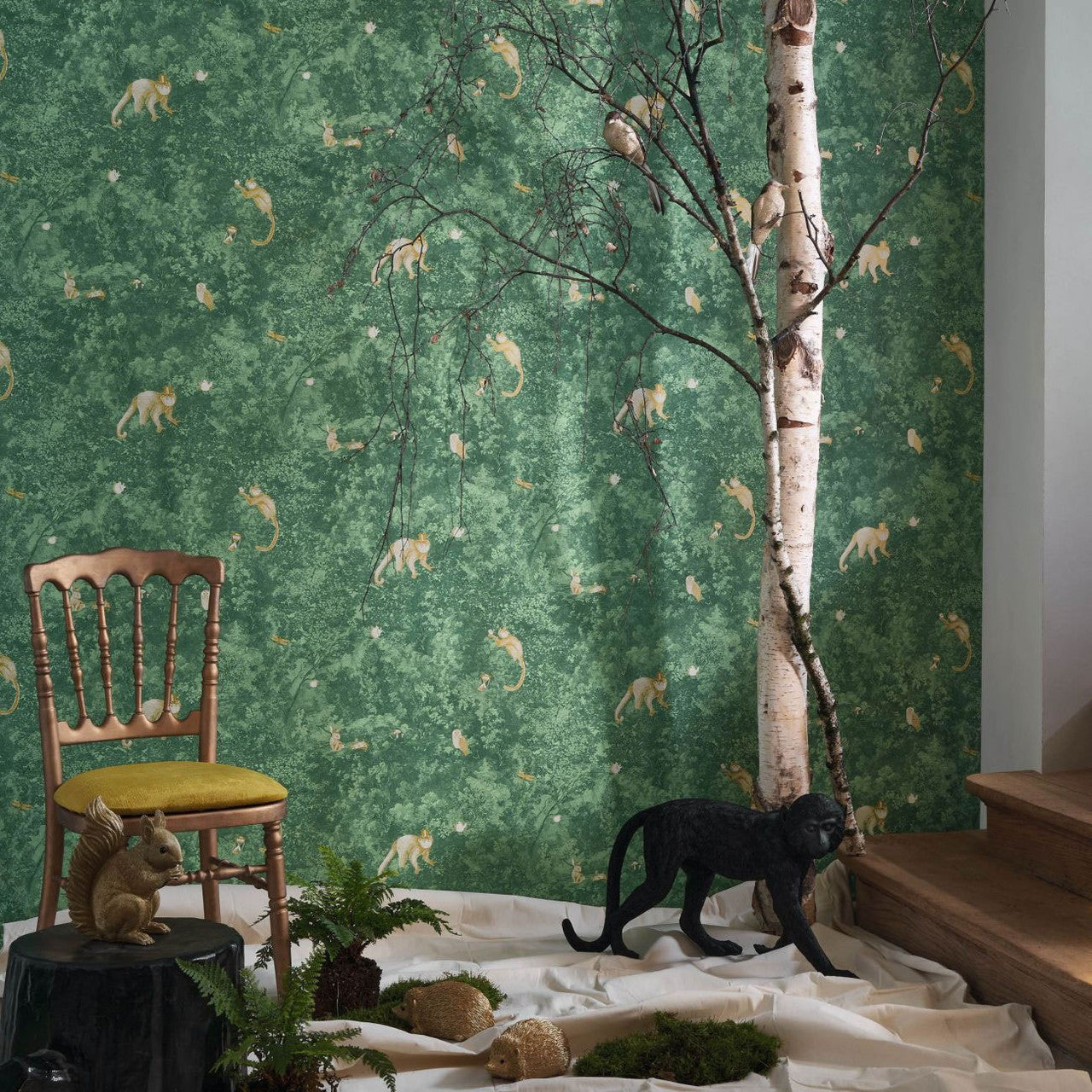 Jardin Des Merveilles Voyage Onirique Wallpaper by Casadeco