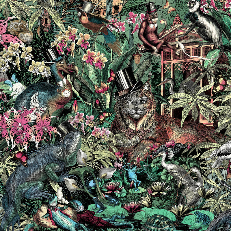 BMPP004/05B Jungle Life Wallpaper by Brand McKenzie