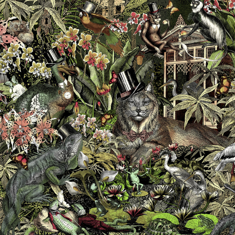 BMPP004/05C Jungle Life Wallpaper by Brand McKenzie