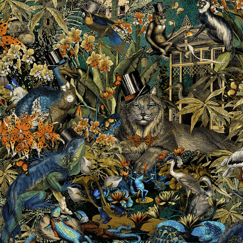 BMPP004/05D Jungle Life Wallpaper by Brand McKenzie
