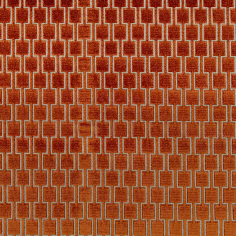 K5096/26 Bakerloo Cinnamon Fabric by Kirkby Design