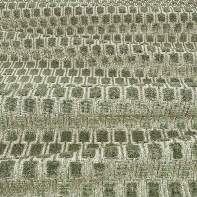 K5096/29 Bakerloo Celadon Fabric by Kirkby Design