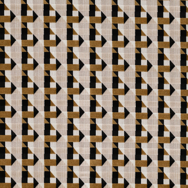 K5099/09 Piccadilly Biscuit Fabric by Kirkby Design