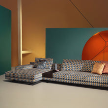 K5099/13 Piccadilly Petrol Fabric by Kirkby Design
