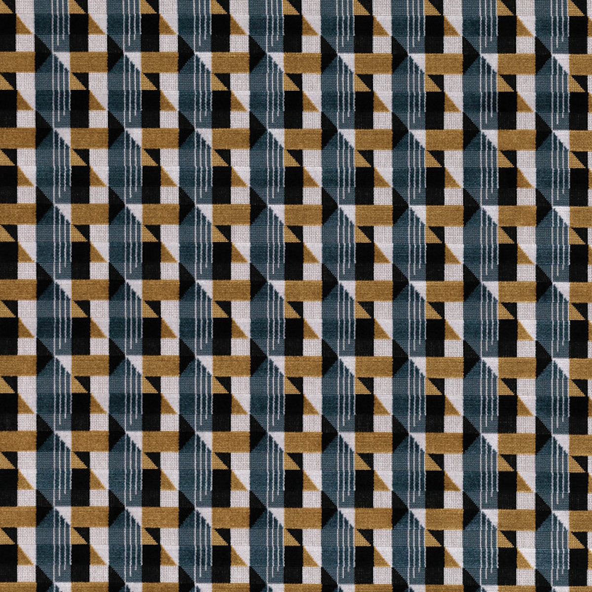 K5099/13 Piccadilly Petrol Fabric by Kirkby Design