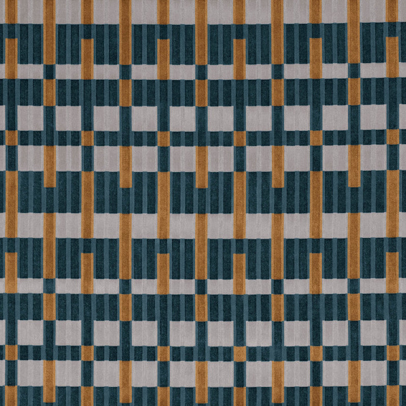 K5218/05 Northern Petrol Fabric by Kirkby Design