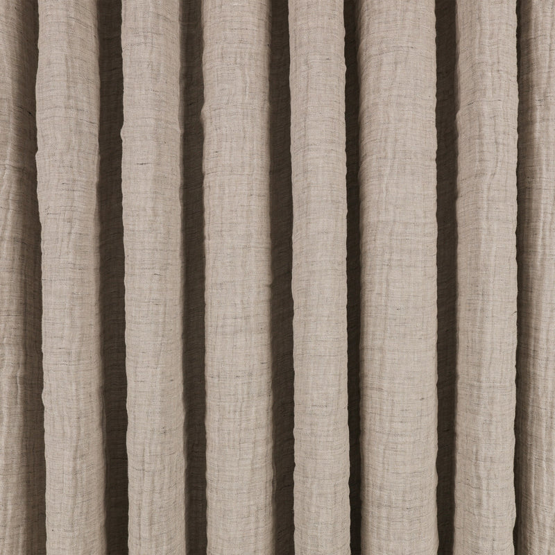 Warp Limed Oak Fabric by Kirkby Design — draped