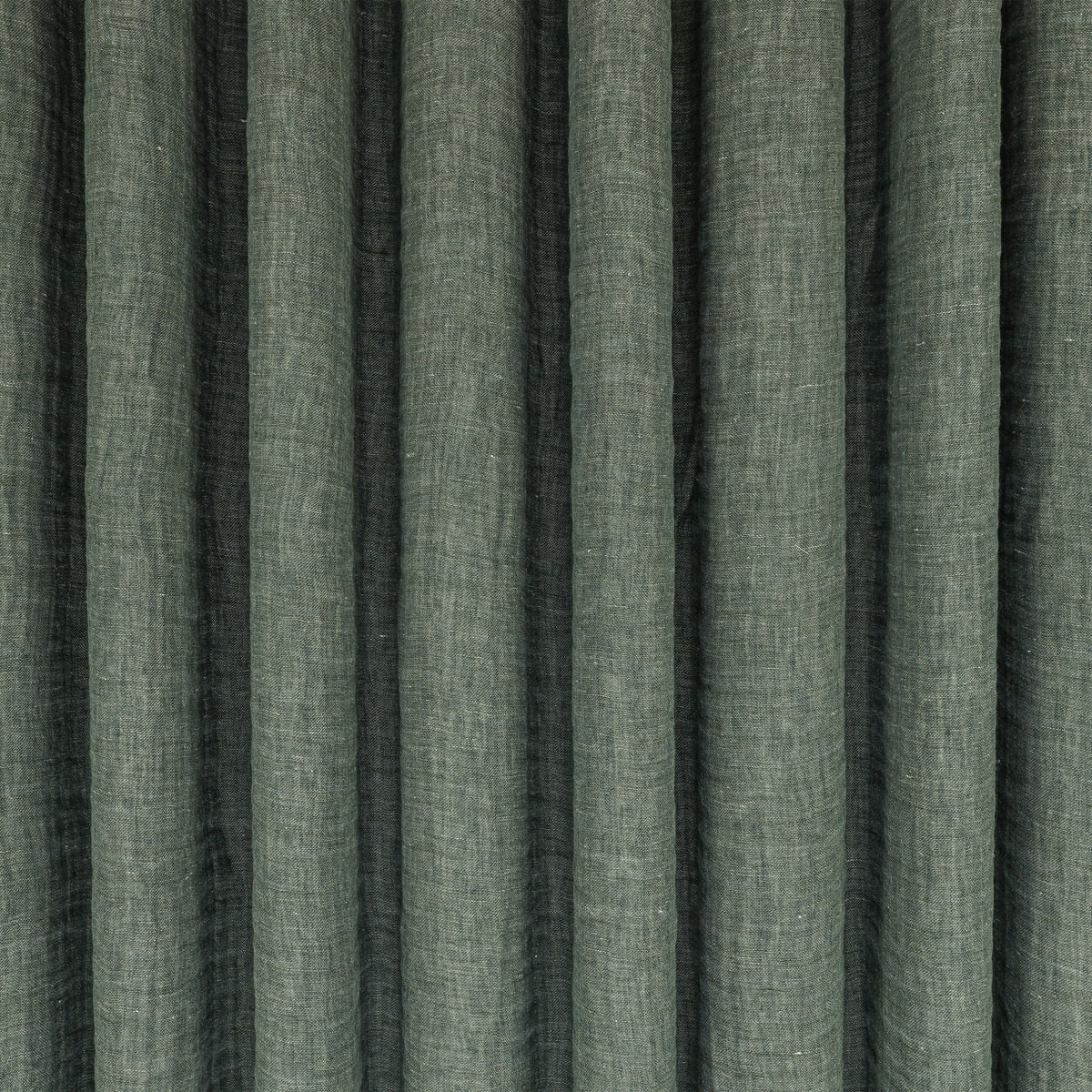 Warp Deep Teal Fabric by Kirkby Design — draped
